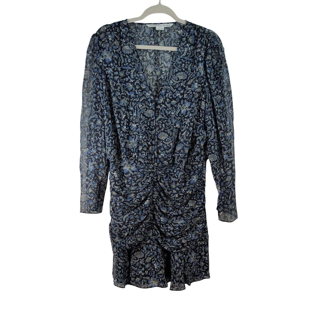 Veronica Beard Dress with Ruching, Size 16